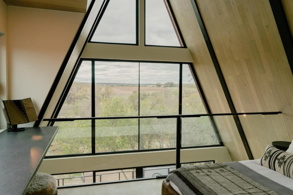 Willa The Pedernales A-Frame Fredericksburg Zewnętrze zdjęcie